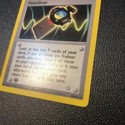 PokeGear 88/111 Neo Genesis Rare First Edition Pokemon Card In Mint Condition - Image 3