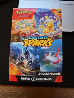 Pokemon TCG: S&V Surging Sparks Factory Sealed Booster Bundle Box - Image 1