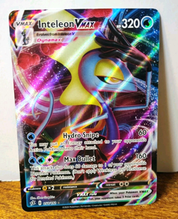 POKEMON INTELEON VMAX 050/192 ULTRA RARE REBEL CLASH NM NEAR MINT - Image 1