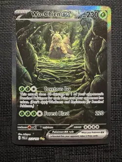 Pokemon TCG Wo-Chien ex 257/193 SV02 Paldea Evolved Special Illustration Rare NM - Image 1