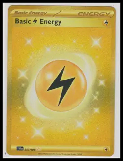Pokemon SV01: Scarlet & Violet Base Set #257/198 Basic Lightning Energy - Image 1