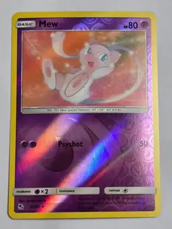 Mew 32/68 Rare Hidden Fates Pokemon NM - Image 1