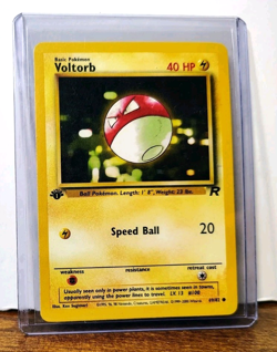 POKEMON VOLTORB 69/82 1ST EDITION TEAM ROCKET LP-NM - Image 3