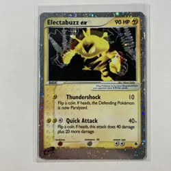 Pokemon Electabuzz EX Ultra Rare Ruby And Sapphire 97/109 - Image 1