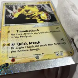 Pokemon Electabuzz EX Ultra Rare Ruby And Sapphire 97/109 - Image 5