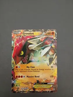 2015 Pokemon TCG Groudon EX XY42 Ultra Rare Black Star Promo (NM) Near Mint.. - Image 3