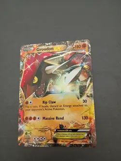 2015 Pokemon TCG Groudon EX XY42 Ultra Rare Black Star Promo (NM) Near Mint.. - Image 5
