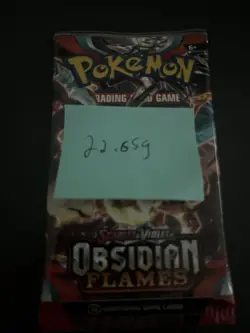 VERY HEAVY! 22.65 Gram Obsidian Flames Pokemon TCG Factory Sealed Booster Pack! - Image 4