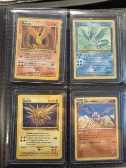 Pokemon Vintage Rare Collection WOTC Mixed Lot of Holos with Pages - Image 3