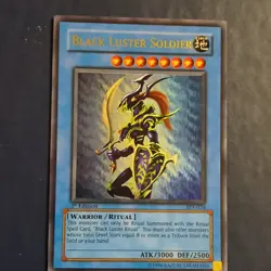 Konami Yu-Gi-Oh! Black Luster Soldier SYE-024 Ultra Rare 1st Edition English - Image 1