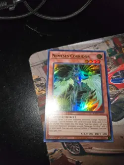 Yu-Gi-Oh! Nemeses Corridor (UR) RA03-EN025 Quarter Century Bonanza 1st Edition - Image 1
