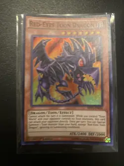 Red-Eyes Toon Dragon - 1st Edition Super Rare LP - Image 1