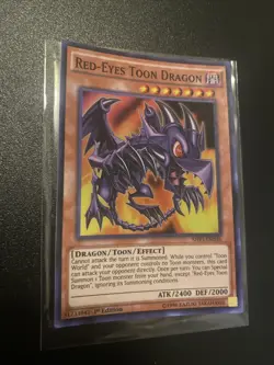 Red-Eyes Toon Dragon - 1st Edition Super Rare LP - Image 2