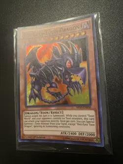 Red-Eyes Toon Dragon - 1st Edition Super Rare LP - Image 3