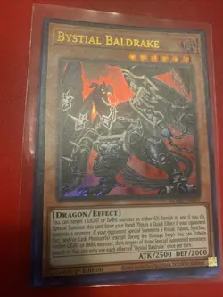 Bystial Baldrake BLMR-EN069 Battles of Legend 1st Edition Ultra Rare NM Yugioh - Image 2
