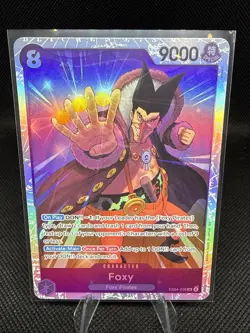 Foxy | EB04-036 | One Piece | The Azure Sea's Seven | Foil - Image 1