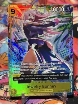 JEWELRY BONNEY - One Piece OP13-108 - AA Alt Art Super Rare SR - Carrying On - Image 1