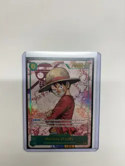 Monkey.D.Luffy SEC Parallel OP13-118 alt art ONE PIECE Carrying on His Will eng - Image 1