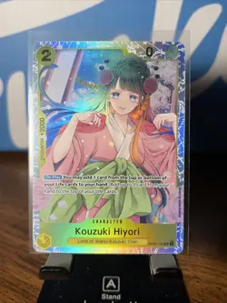 Kouzuki Hiyori OP06-106 One Piece Wings of the Captain Super Rare Near Mint - Image 1