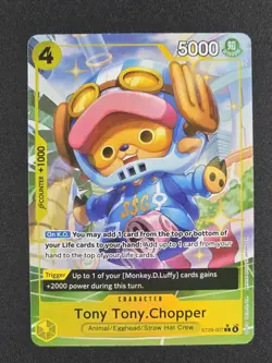 One Piece Tony Tony Chopper ST29-007 Full Art Foil - Starter Deck 29 Egghead - Image 1