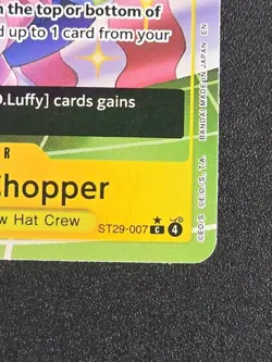 One Piece Tony Tony Chopper ST29-007 Full Art Foil - Starter Deck 29 Egghead - Image 5