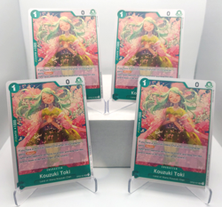 Kouzuki Toki Playset - OP02-031 x4 - Paramount War - One Piece TCG - English - Image 1