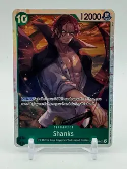 Shanks SR OP13-028 Carrying On His Will One Piece ENGLISH NM! Pack Fresh! - Image 1