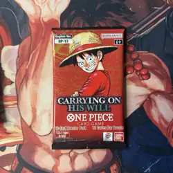 One Piece CCG OP13 Carrying On His Will Booster Pack X 5 ENGLISH NEW & SEALED - Image 2
