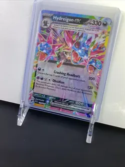 Pokemon Sv08: Surging Sparks Hydreigon EX Double Rare Holo Card 119/191 - Image 2