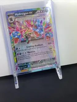 Pokemon Sv08: Surging Sparks Hydreigon EX Double Rare Holo Card 119/191 - Image 3