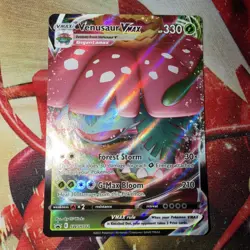 Venusaur VMAX SWSH102 SWSH: Sword & Shield Promo Cards Holo - Image 1