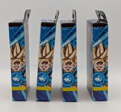 Dragon Ball Super Card Game Saiyan Showdown Premium Pack Set 06 English Lot of 4 - Image 3