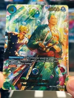 One Piece TCG SP PRB02-006 Roronoa Zoro OP14 Special Print Card Game CCG ENGLISH - Image 1
