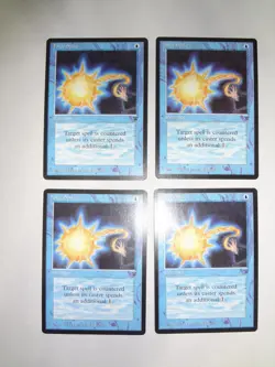 MTG MAGIC THE GATHERING CARD ORIGINAL ENGLISH LEGENDS 4 FORCE SPIKE BLUE INSTANT - Image 1