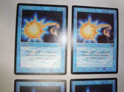 MTG MAGIC THE GATHERING CARD ORIGINAL ENGLISH LEGENDS 4 FORCE SPIKE BLUE INSTANT - Image 2
