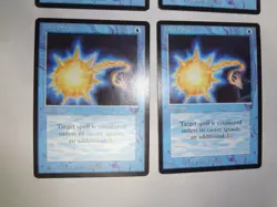 MTG MAGIC THE GATHERING CARD ORIGINAL ENGLISH LEGENDS 4 FORCE SPIKE BLUE INSTANT - Image 3