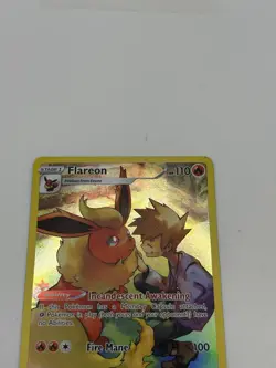 Pokemon TCG Flareon Full Art Holo Trainer Gallery Card TG01/TG30 Brilliant Stars - Image 5