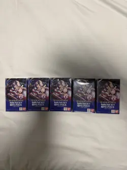 5x One Piece Card Game Double Pack Vol. 9 DP09 - OP14-EB04 - English - Image 2