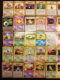 Pokemon - Assorted Japanese Vintage Old Back Bulk Bundle HP-Dmg 76 Cards Rares - Image 3