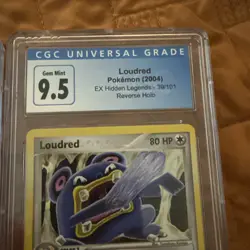 Whismur and Loudred- 2004 Ex Hidden Legends Reverse Holo Set Pokemon Card - Image 5