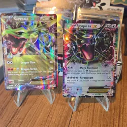 Pokemon Rayquaza EX Holo Card Lot XY69 XY73 English TCG Standard Card Stock - Image 1
