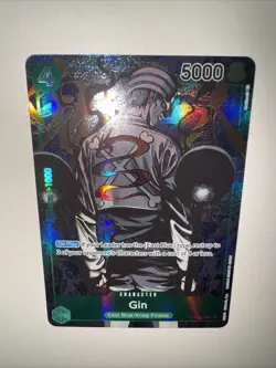 One Piece TCG - OP03-024 - Gin - Rare - Alt Art English Card - NM - Image 5