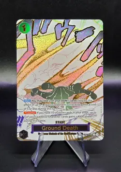 OP14-096 Ground Death Alt Art Event One Piece English Card - Image 1
