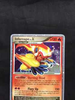 Pokemon Cards: Diamond and Pearl Rare Holo: Infernape Lv. X 121/130 - Image 2