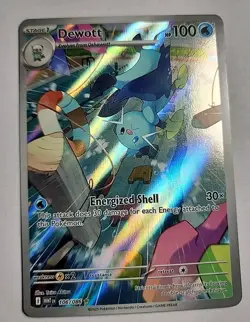 Pokemon TCG Dewott Card Sv: White Flare (WHT) 106/086 Illustration Rare NM/ MINT - Image 1