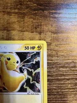 Pokemon Pikachu Black Star Promo 012 E-Reader Holo Card 2003 WOTC LP - Image 4
