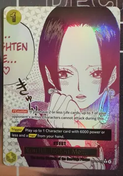 One Piece Card Game You’ll Frighten Me Alternate Art Card OP14-118 English R ALT - Image 1