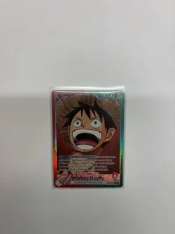 One Piece TCG OP13-001 Monkey D. Luffy Alt Art Leader AA Card Game CCG english - Image 1