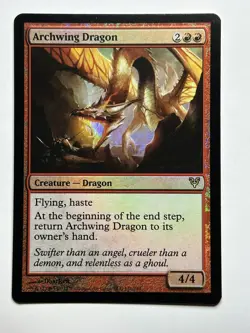 Archwing Dragon Avacyn Restored 126 Foil MTG Card LP-NM - Image 1