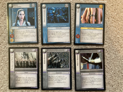 Lotr tcg (Decipher) Lord of the Rings 12 rare cards from RotEL Arwen+ LP - Image 2
